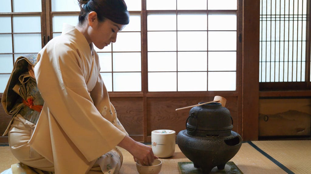 ceremonia del te en japon