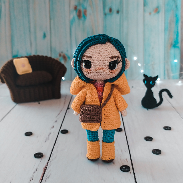 Coraline amigurumi