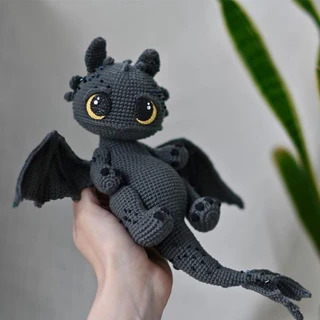 Chimuelo amigurumi